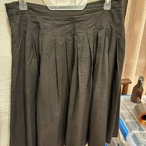 Zeagoo Classic Black A-Line Skirt